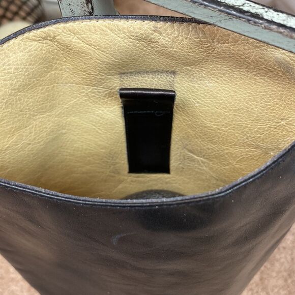 Brooks Brothers Black Leather Knee High Low Heel Riding Boots 6.5 - Picture 5 of 8